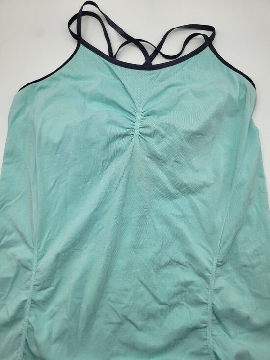Sweaty Betty Tops - Sweaty Betty Women's LG Ruched Workout Tank Top Pastel Strappy Yoga Athleisure